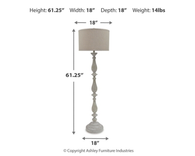 Bernadate Floor Lamp, , large