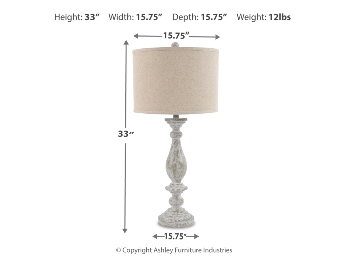 Bernadate Table Lamp (Set of 2) | Ashley