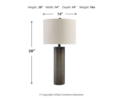 Dingerly Table Lamp, , large