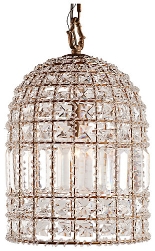 Home Accents Glass Crystal Chandelier, , large