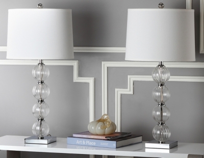 large globe table lamp