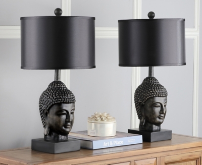 Buddha Shaped Table Lamp (Set of 2), , large