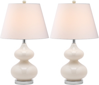 Glass Double Gourd Table Lamp (Set of 2), , large