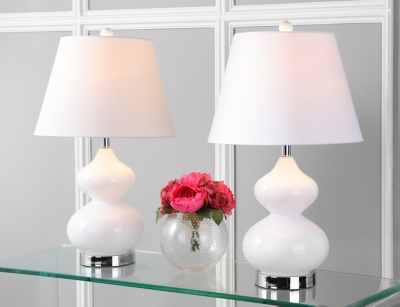 Glass Double Gourd Table Lamp (Set of 2), , large
