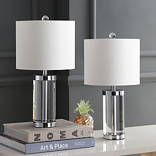 Cylinder Crystal Table Lamp (Set of 2), , rollover