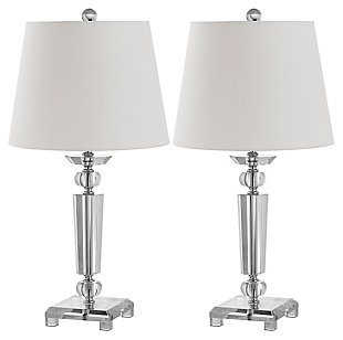 Crystal Traditional Table Lamp (Set of 2), , large