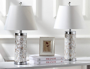 Cylinder Crystal Ball Table Lamp (Set of 2), , rollover
