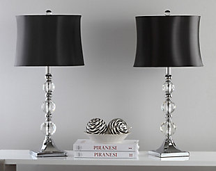 Stacked Crystal Ball Table Lamp (Set of 2), , rollover