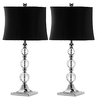 Stacked Crystal Ball Table Lamp (Set of 2), , large