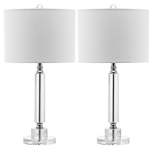 Crystal Column Table Lamp (Set of 2), , large
