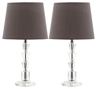 Tiered Orb Lamp (Set of 2), Gray, large