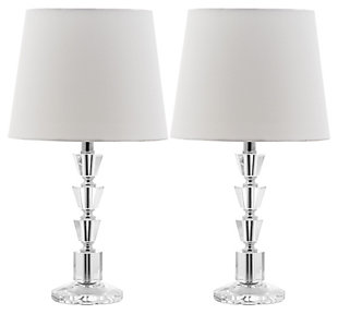 Tiered Orb Lamp (Set of 2), White, large