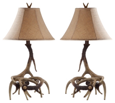 Faux Antler Table Lamp (Set of 2) | Ashley