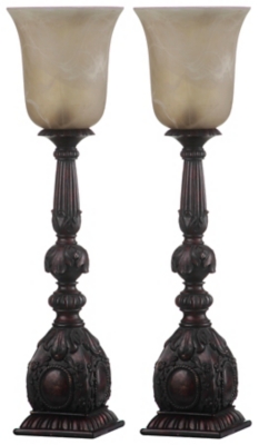 Antique Finished Artifact Table Lamp (Set of 2), , large