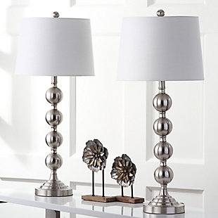 Metal Stacked Ball Table Lamp (Set of 2), , rollover