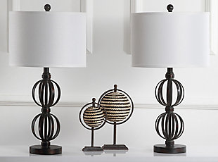 Sphere Shaped Calista Table Lamp (Set of 2), , rollover