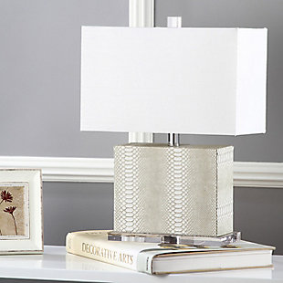 Faux Snakeskin Table Lamp, , rollover