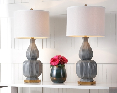 Safavieh Ceramic Table Lamp (Set of 2) | Ashley