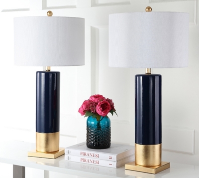 Ceramic Two Toned Table Lamp (Set of 2) | Ashley Furniture HomeStore