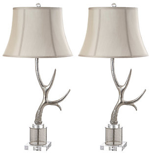 Sculpted Antler Table Lamp (Set of 2), , rollover