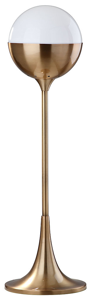 Gold Finished Table Lamp, , rollover