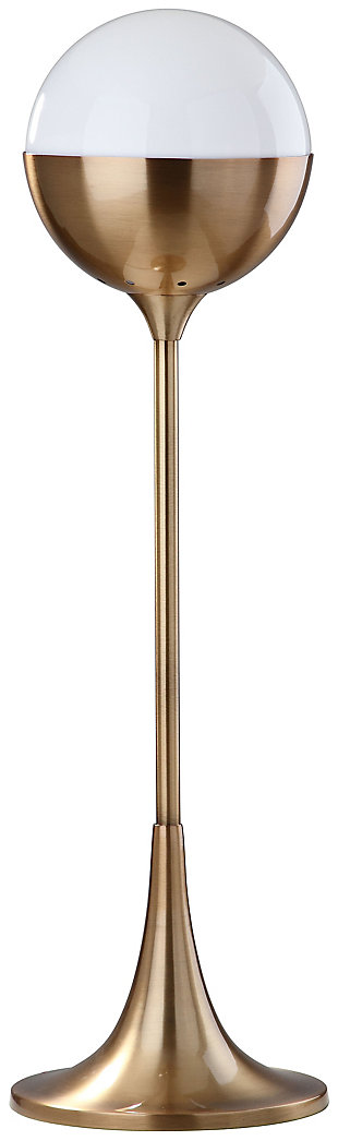 Gold Finished Table Lamp, , large