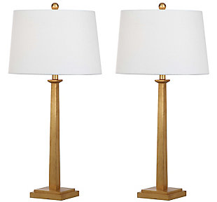 Gold Finished Table Lamp (Set of 2), , rollover
