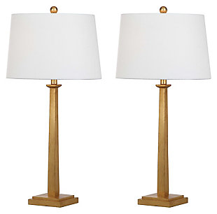 Gold Finished Table Lamp (Set of 2), , large