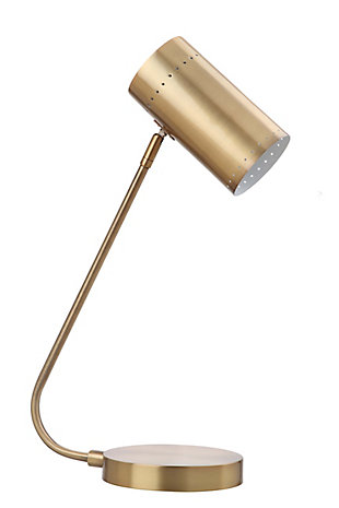 Gold Finished Table Lamp, , rollover
