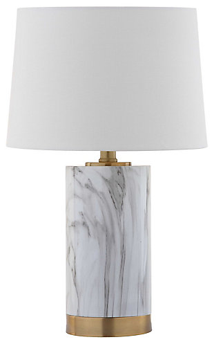 Faux Marble Table Lamp, , large