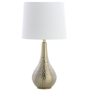 Textured Metal Table Lamp, , rollover