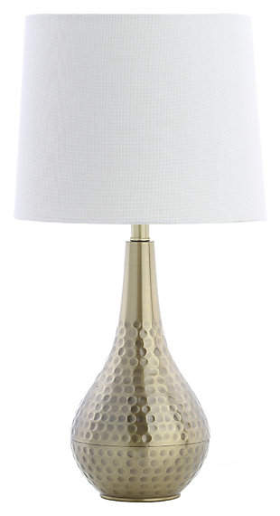 Textured Metal Table Lamp, , large