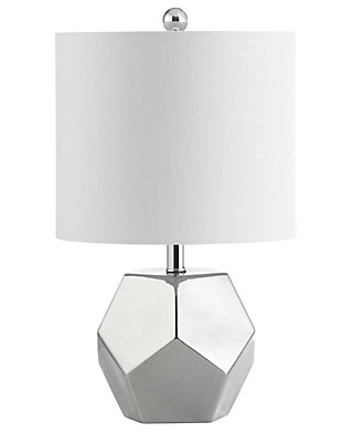 Silver Finished Modern Table Lamp, , rollover
