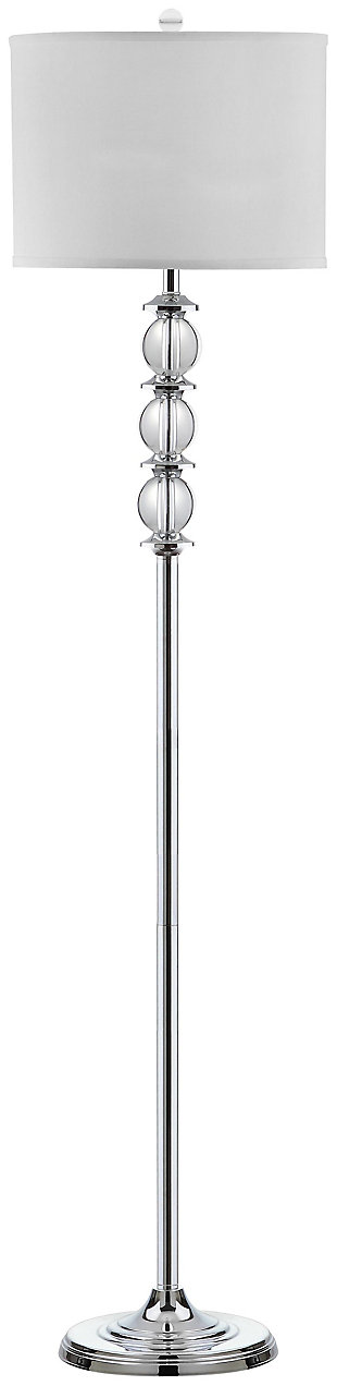 Crystal 60" Floor Lamp, , large