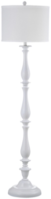 white candlestick floor lamp