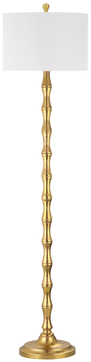 Gold Finish 63.5" Floor Lamp, , large