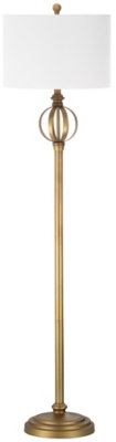 Gold Finish Sphere 61.5" Floor Lamp, , large