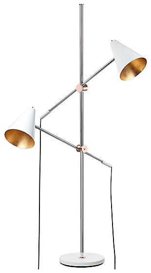 Metal Contemporary 71" Floor Lamp, , large