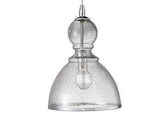 St. Charles Clear Pendant- Large, , large