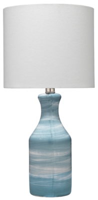 Relaxed Elegance Isabella Table Lamp, Blue