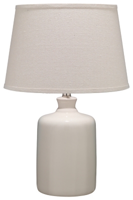 Milk Jug Table Lamp with Tapered Shade, , large