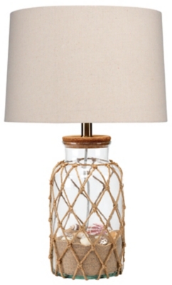 Glass Jar Hugo Table Lamp, , large