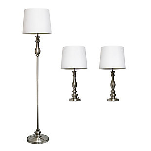 Home Accents Set of 3 Lamps, , large