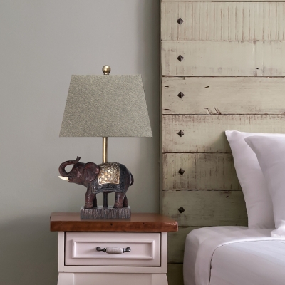 Home Accents Elephant Table Lamp With Fabric Shade Ashley Furniture Homestore