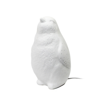 Home Accents Simple Designs Porcelain Arctic Penguin Shaped Table Lamp, , large