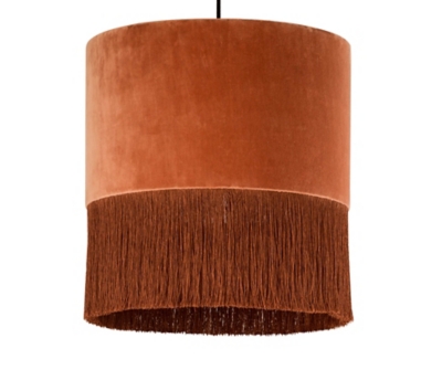 TOV Atolla Brick Tassel Pendant, , large