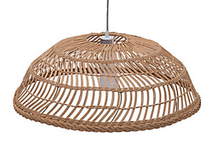 ZUO Arcade Ceiling Lamp Natural, , large