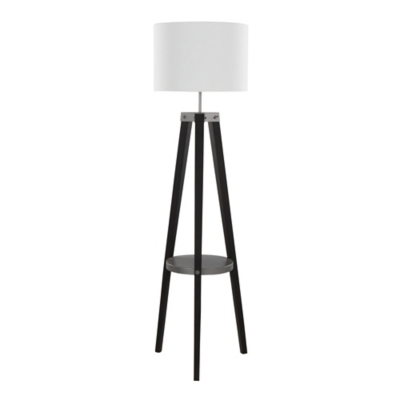 LumiSource Compass Floor Lamp, Black, large