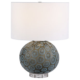 Uttermost Agate Slice Charcoal Table Lamp, , large