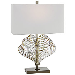 Uttermost Anara Glass Leaf Table Lamp, , large